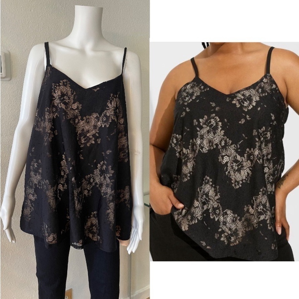 Torrid Sophie lace tank top size 2